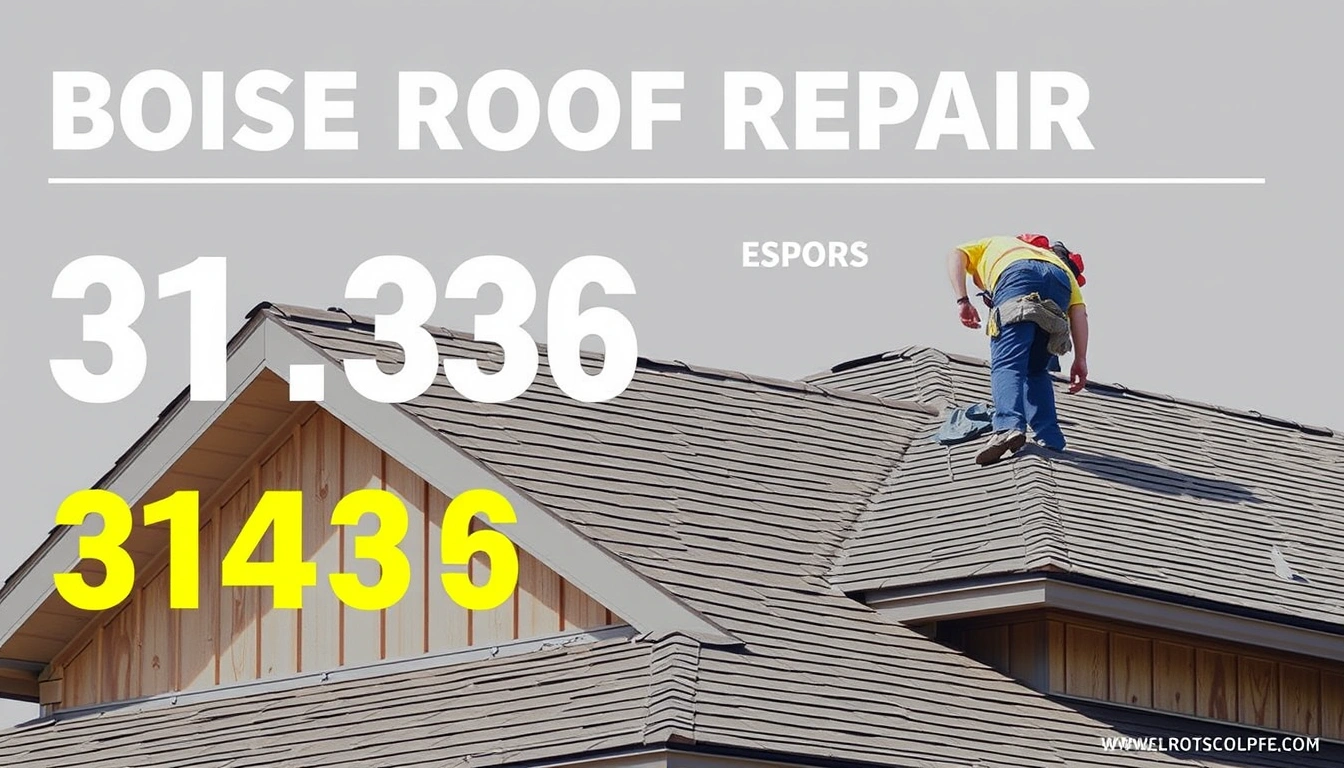 Boise roof repair statistics