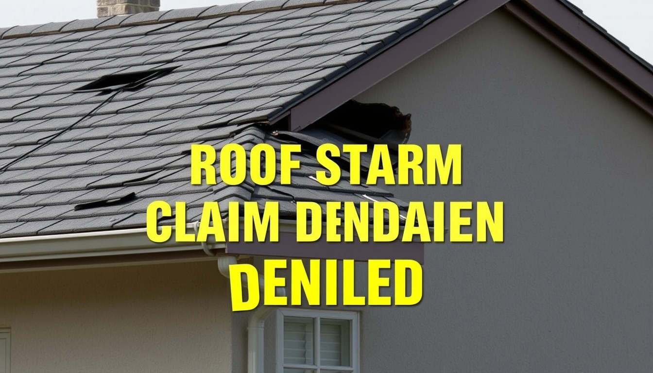 roof storm damage claim denied Boise roof storm damage claim denied Boise